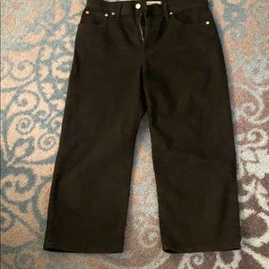 Madewell slim wide leg